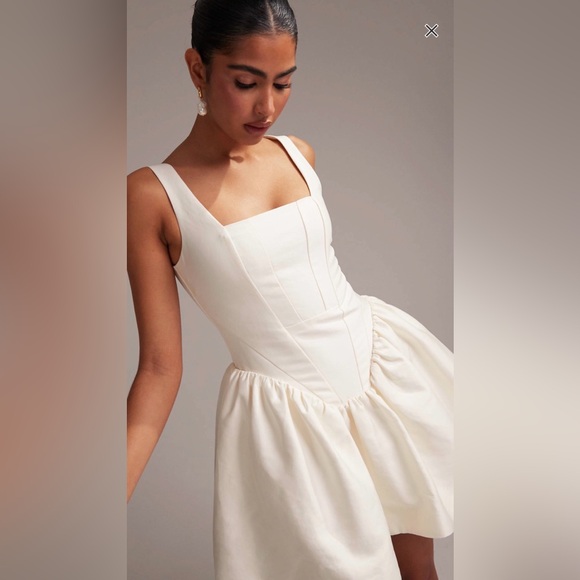 ASOS Cream mini dress- BRAND NEW - Picture 1 of 7